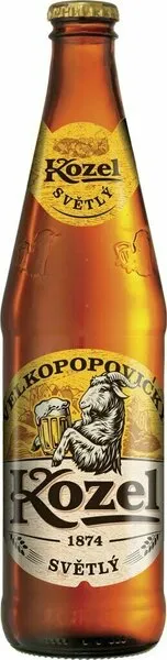 Пиво светлое Велкопоповицкий козел 4% с/б 0,45л