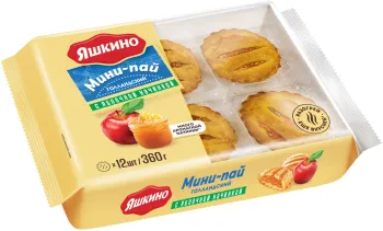Мини-пай Яшкино Голландский с яблочной начинкой 360г