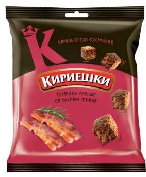 Сухарики ржаные Кириешки в ассортименте 40г