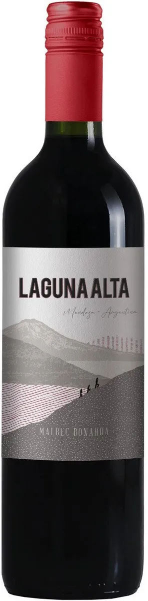 Изображение товара Вино Laguna Alta Malbec Bonarda красное полусухое 0,75л Аргентина