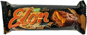 Батончик глазированный Fit Kit Elon Шоколад- карамель 45г