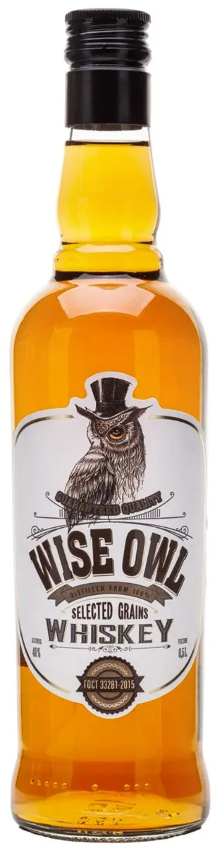 Изображение товара Виски Wise Owl 40% 0,5л