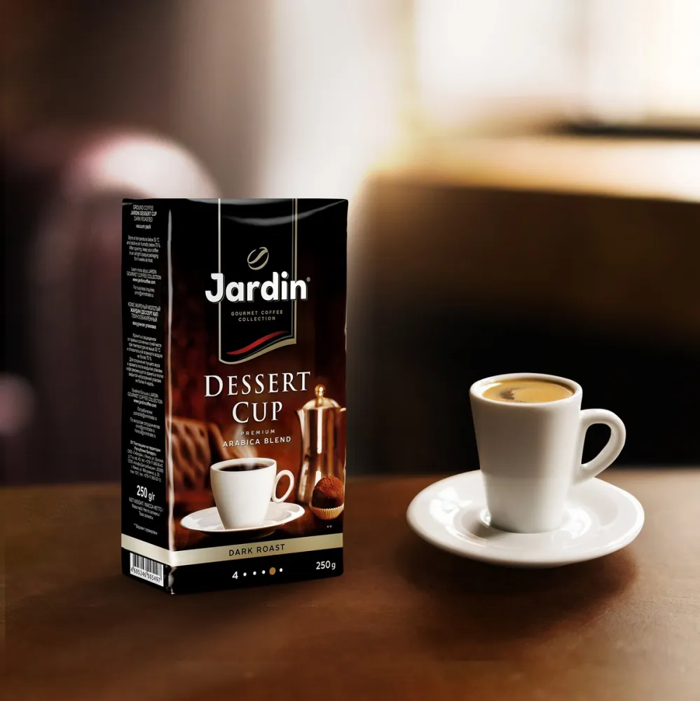 Кофе молотый Jardin Dessert Cup 250г - фото №5