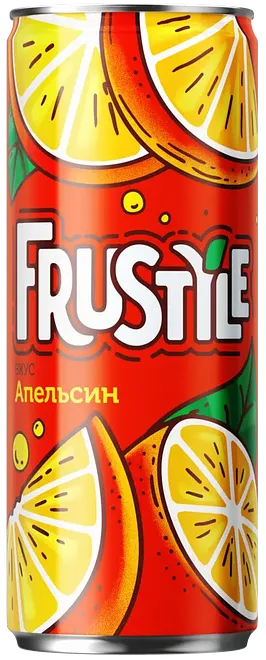 Напиток газированный Фрустайл Апельсин 0,33л