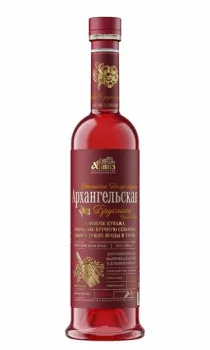 Настойка полусладкая Архангельская Брусника 30% 0,5л