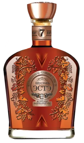 Коньяк "Shustoff" Este КВ Выдержанный, 40%, 0,5 л