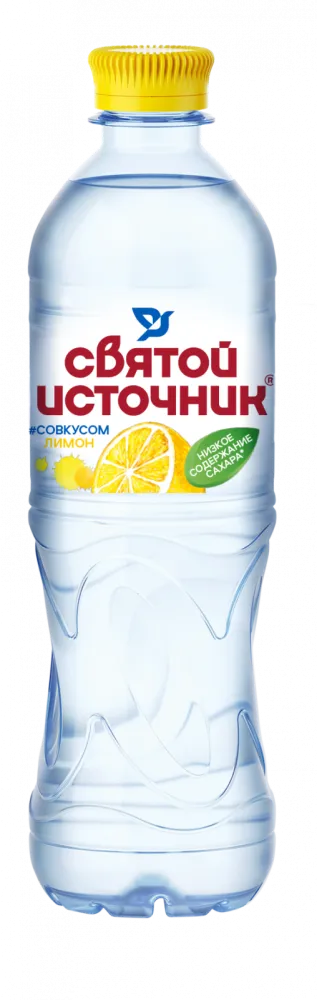 Вода Святой источник Лимон негазированная 0,5л - фото №1