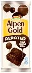 Шоколад темный Alpen Gold пористый 75г