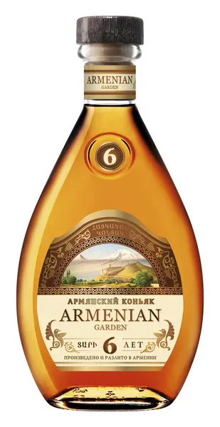 Коньяк армянский Armenian Garden 6 лет 40% 0,44л
