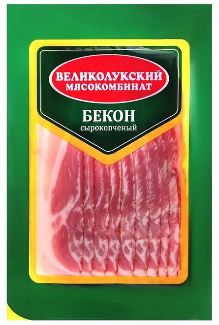 БеконВеликолукскийМКсырокопченыйвнарезке,150г