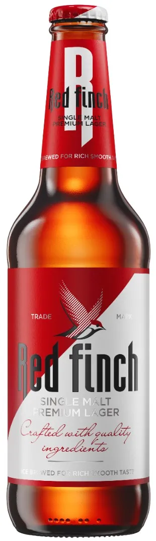 Пиво светлое Red Finch 4,4% 0,45л