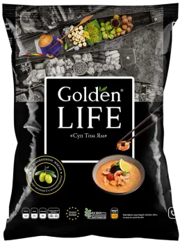 Чипсы Golden Life Том ям/Рамен с Кимчи 90г