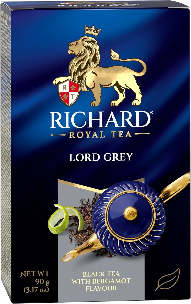 Изображение товара Чай Richard Lord Grey черный листовой 90г