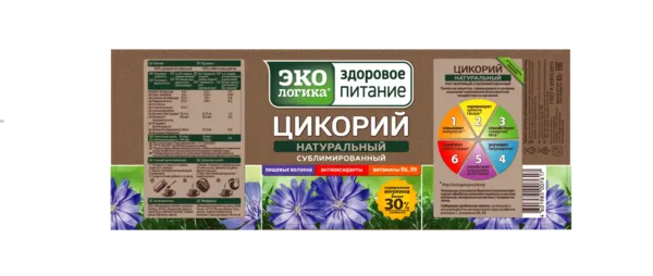 Цикорий растворимый Экологика, сублимированный 85г - фото №4