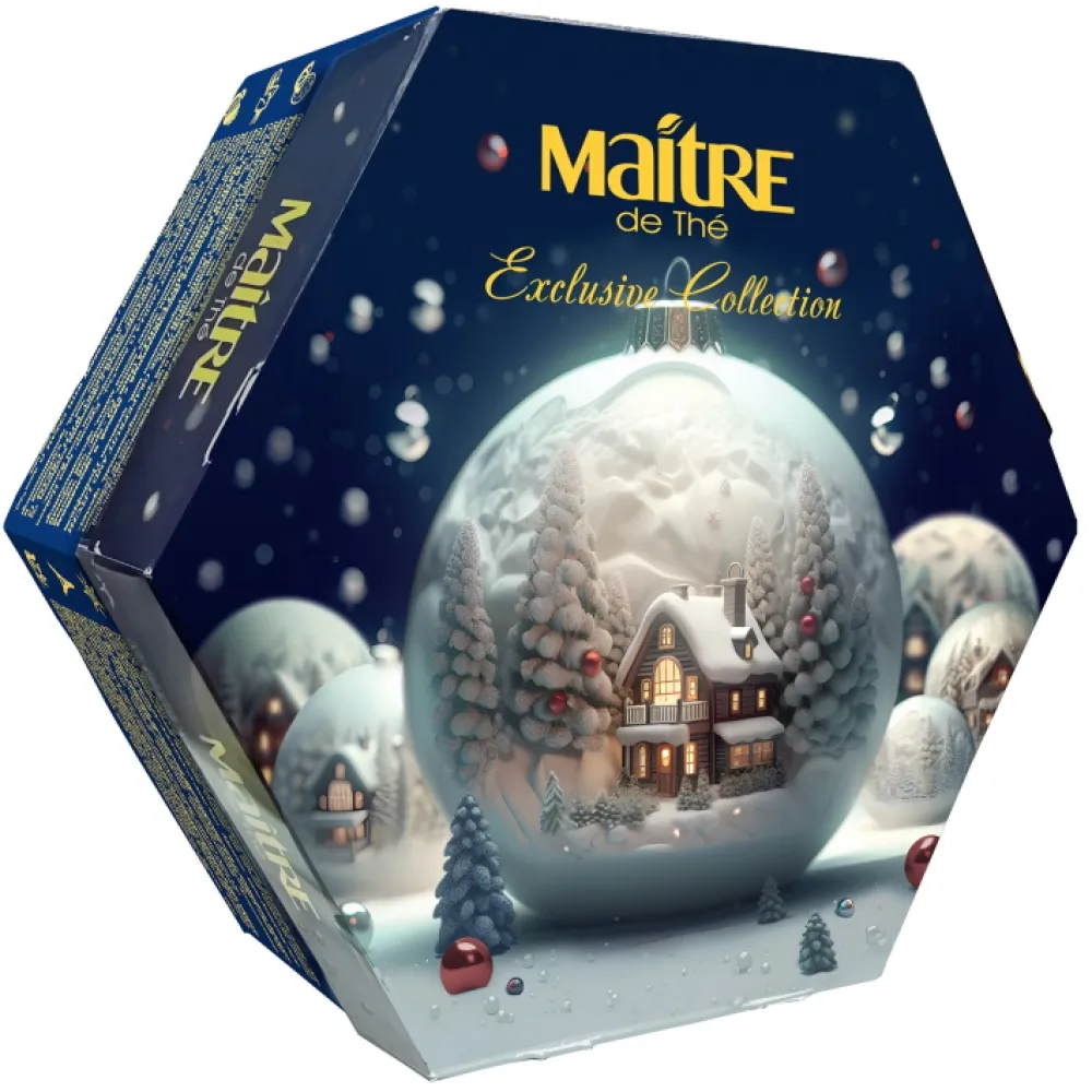 Набор чая Maitre de The Exсlusive Collection в ассортименте 60пх2г 120г - фото №3