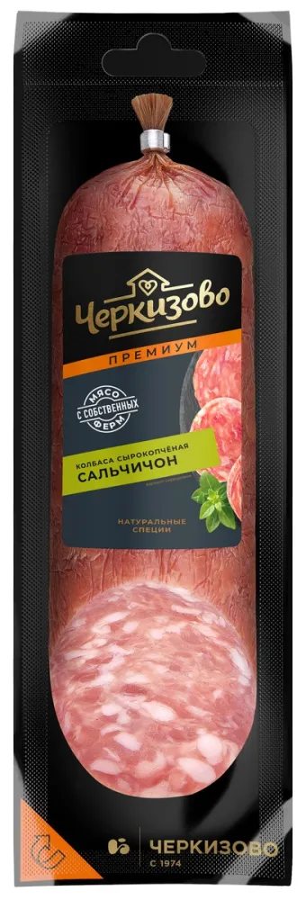 Колбаса Черкизово Сальчичон сырокопченая 300г - фото №1