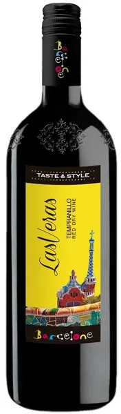 Вино ординарное Las Veras Tempranillo красное сухое 1л