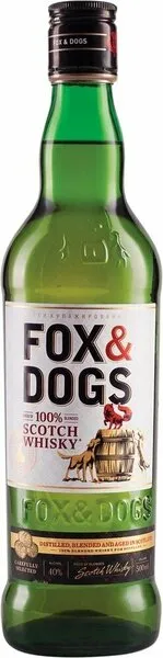 Изображение товара Виски Fox&Dogs 40% 0,5л
