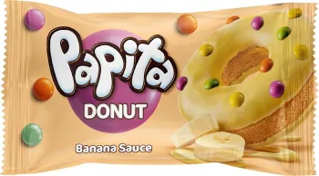 Пончик Papita Donut Банановый 40г